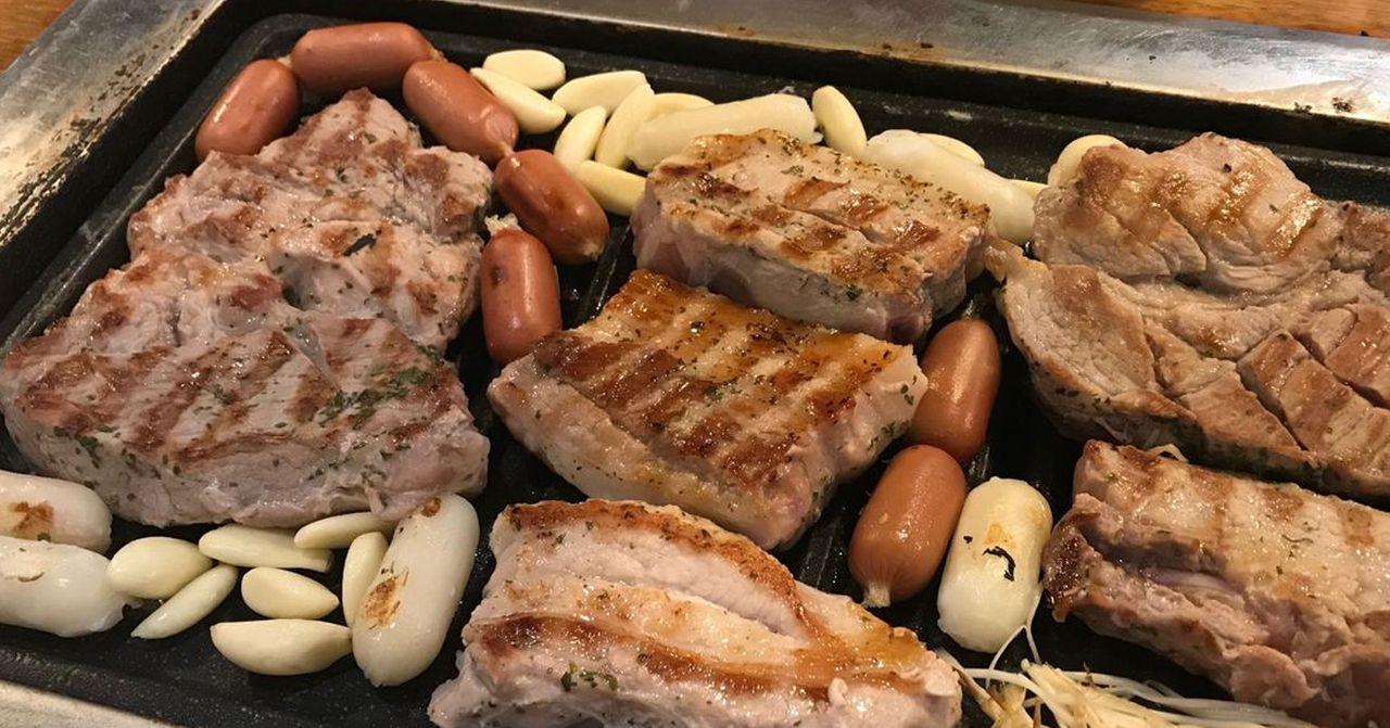 大邱烤肉吃到飽「通大通三」菜單/食記