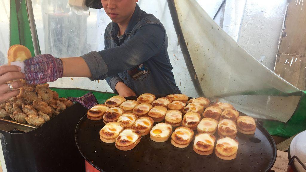 Walk the streets of Korea and grab small bites along the way! Tourist foods out, locals