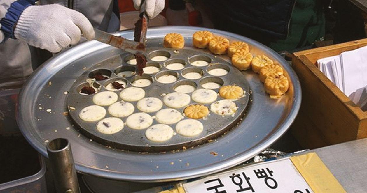 Bánh hoa cúc Gukhwa-ppang Hàn quốc 