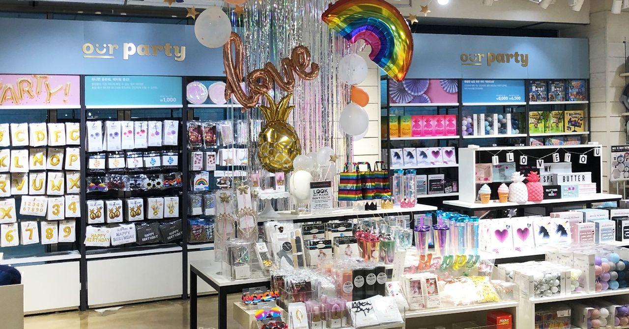 弘大區域的buttet餐廳亮眼設計，吸引年輕一代的聚會場所。