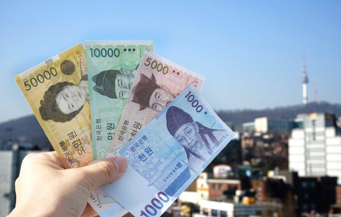 ค่าใช้จ่ายในการเดินทางท่องเที่ยวในเกาหลี