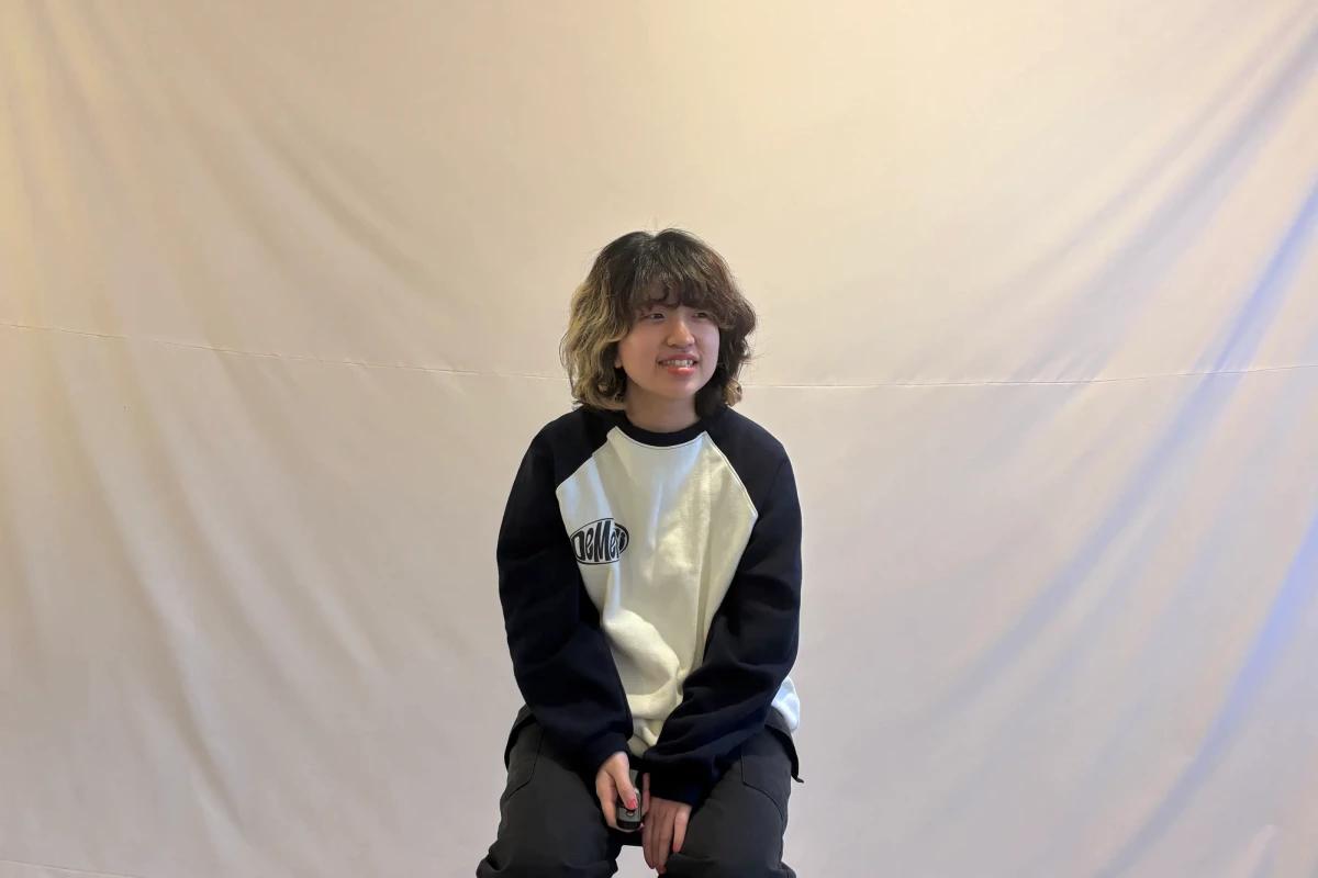 チーズスマイルスタジオの靴置き場。様々なデザインの靴があります。