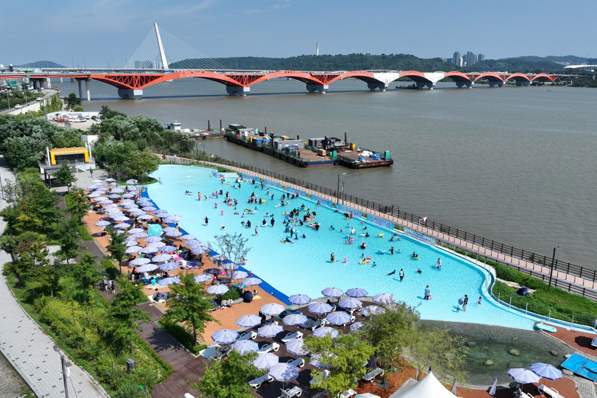 2025首爾漢江公園游泳池 戲水 水上樂園 開放時間