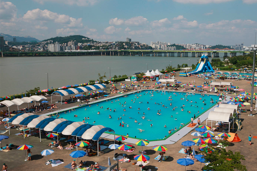 2025首爾漢江公園游泳池 戲水 水上樂園 開放時間