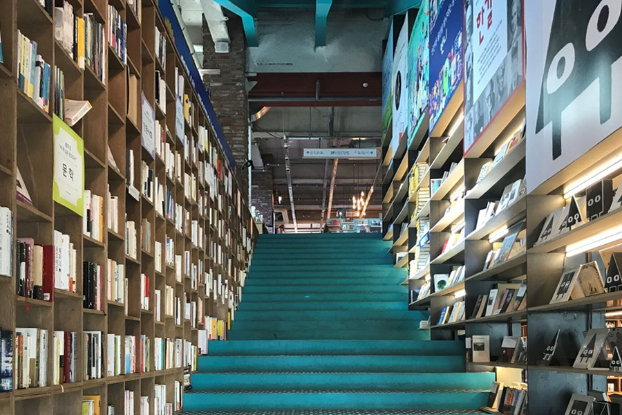 韓國景點 圖書館