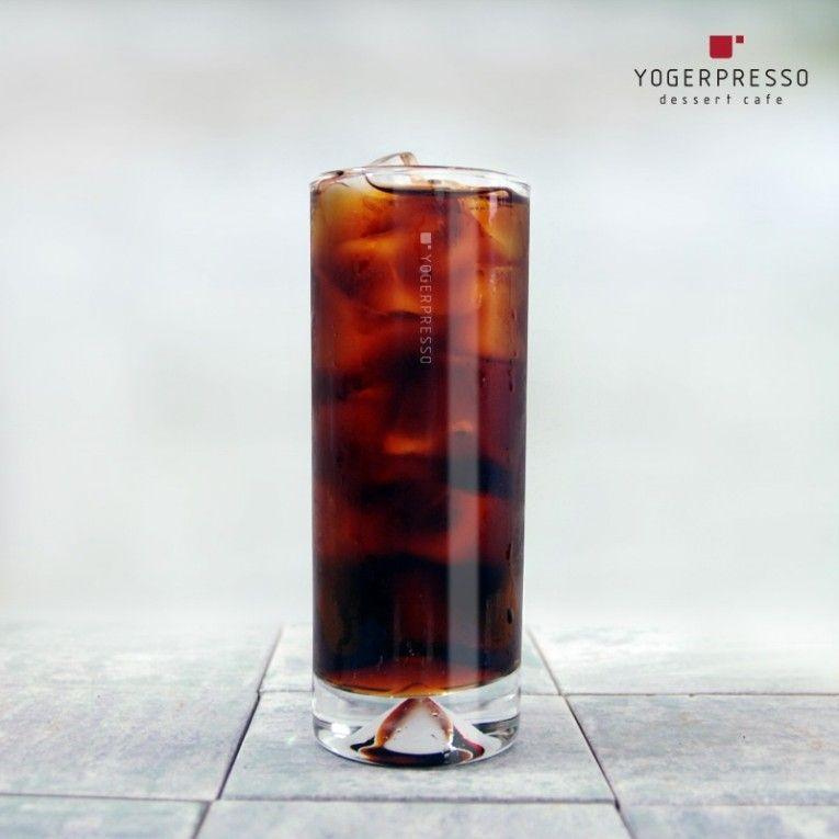 Yogerpresso的冰美式咖啡，清涼解暑的夏日飲品。