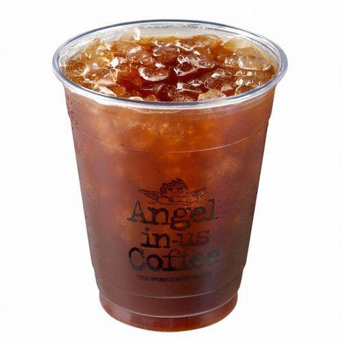 Angel in-us Coffee冰美式咖啡，韓國人氣咖啡品牌的經典飲品。