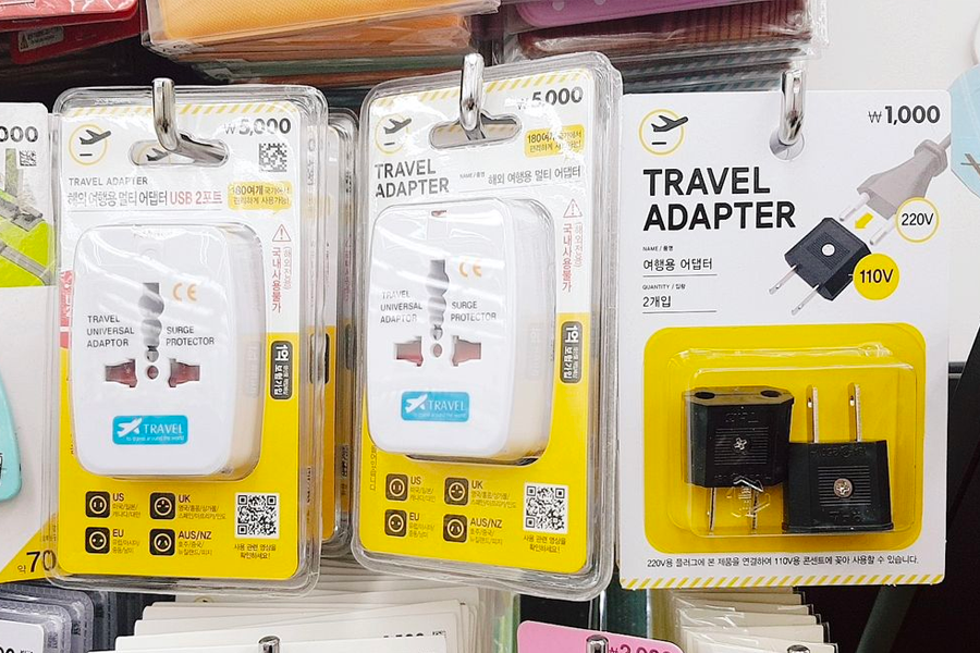 韓國 插頭 變壓 電壓 插頭 轉接頭