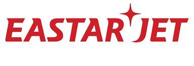 Logotipo de Eastar Jet, aerolínea con servicios desde Malasia a Corea.