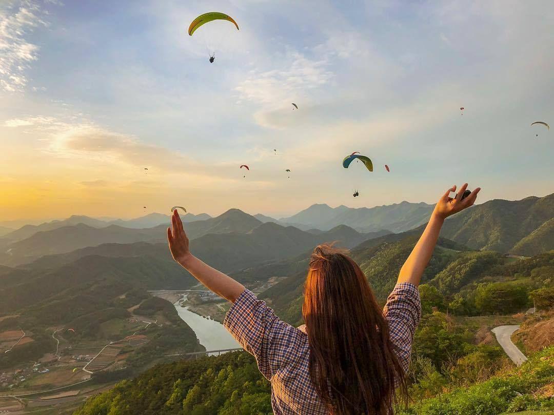 Viaggio in parapendio di 1 giorno a Danyang-thumbnail