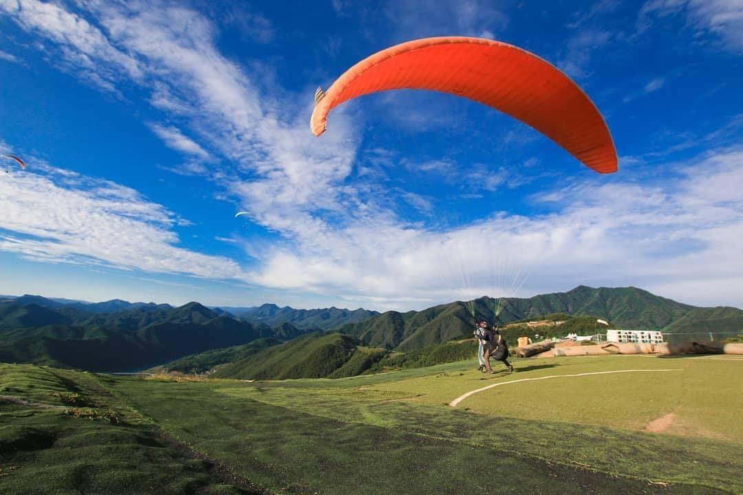 Creatrip: 1 Day Danyang Paragliding Trip - Danyang/Korea (Travel Guide)