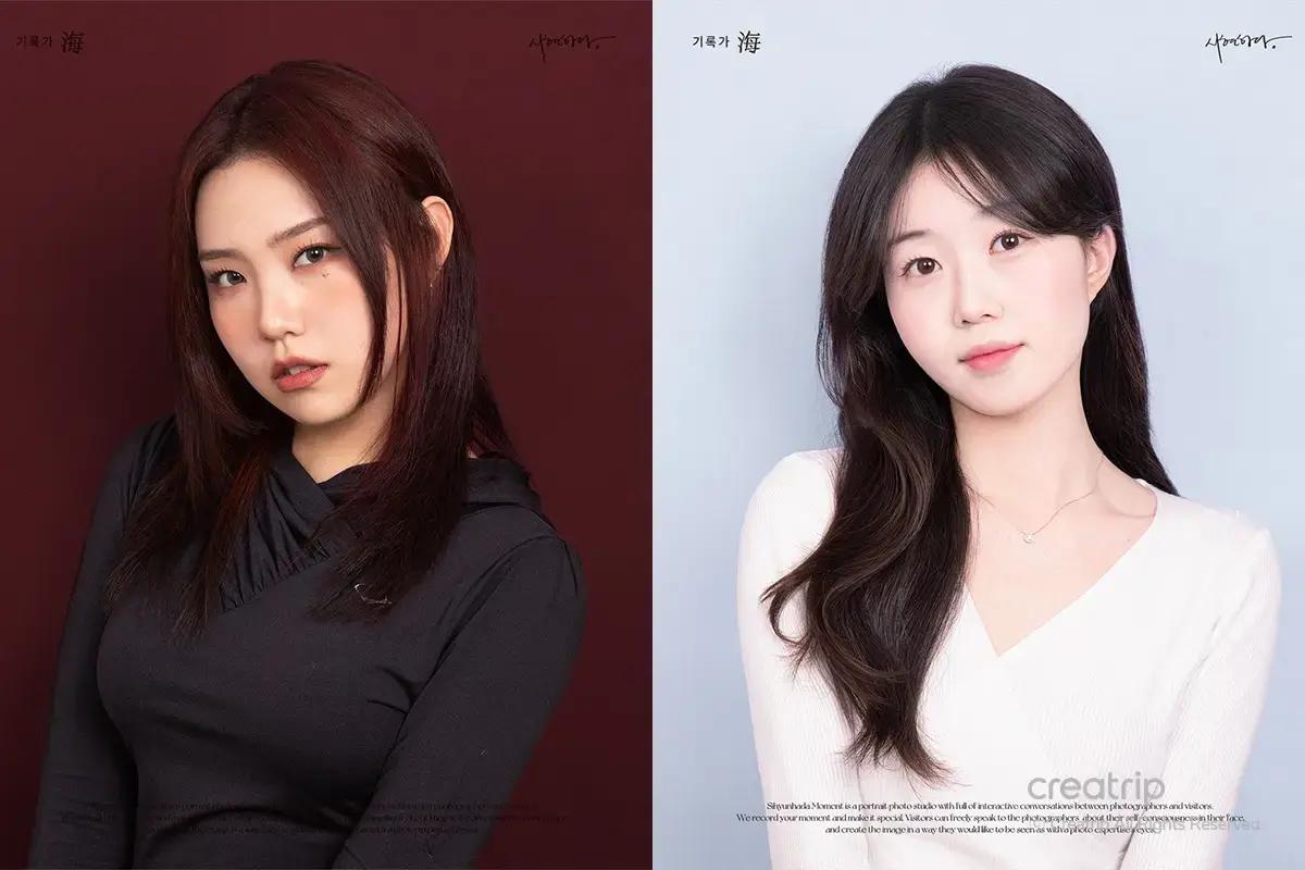 有名人も撮影するシヒョナダ聖水フラグシップストアのプロフィール写真のサンプル。