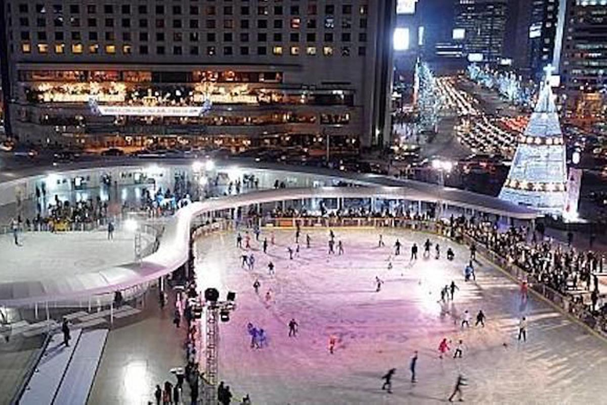 韓国、韓国旅行、韓国観光、クリスマス、ツリー、清渓川、南山ソウルタワー、明洞、新村