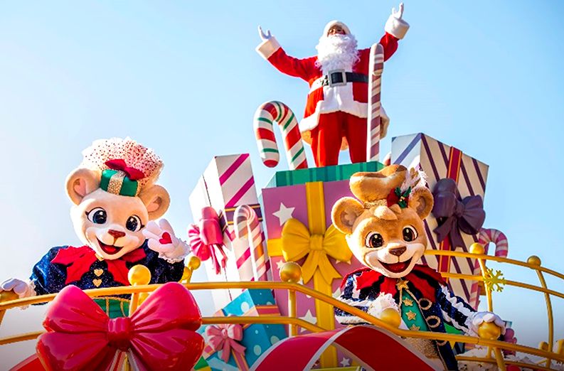 Khu vui chơi ngoài trời Everland dịp giáng sinh
