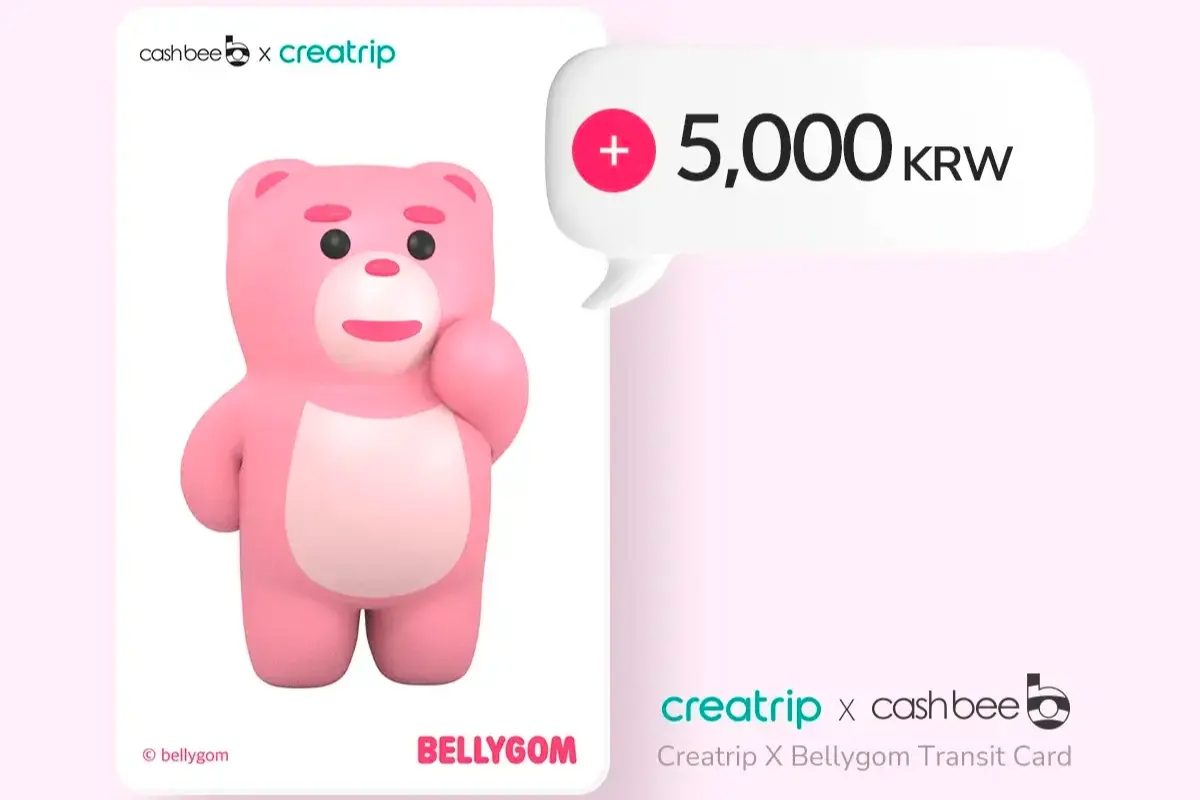  Thẻ giao thông Creatrip x Bellygom