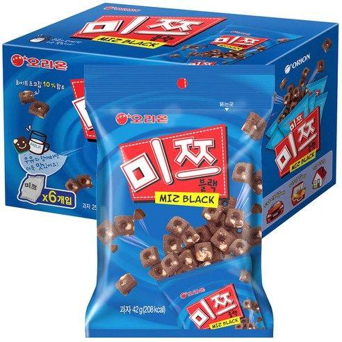 ORION的巧克力碎片餅乾“미쯔”，經典口味設計。