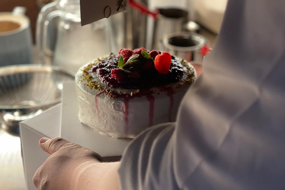 Vibrant gravlax dish, capturing the essence of Scandinavian culinary traditions at I.O.U Restaurant.