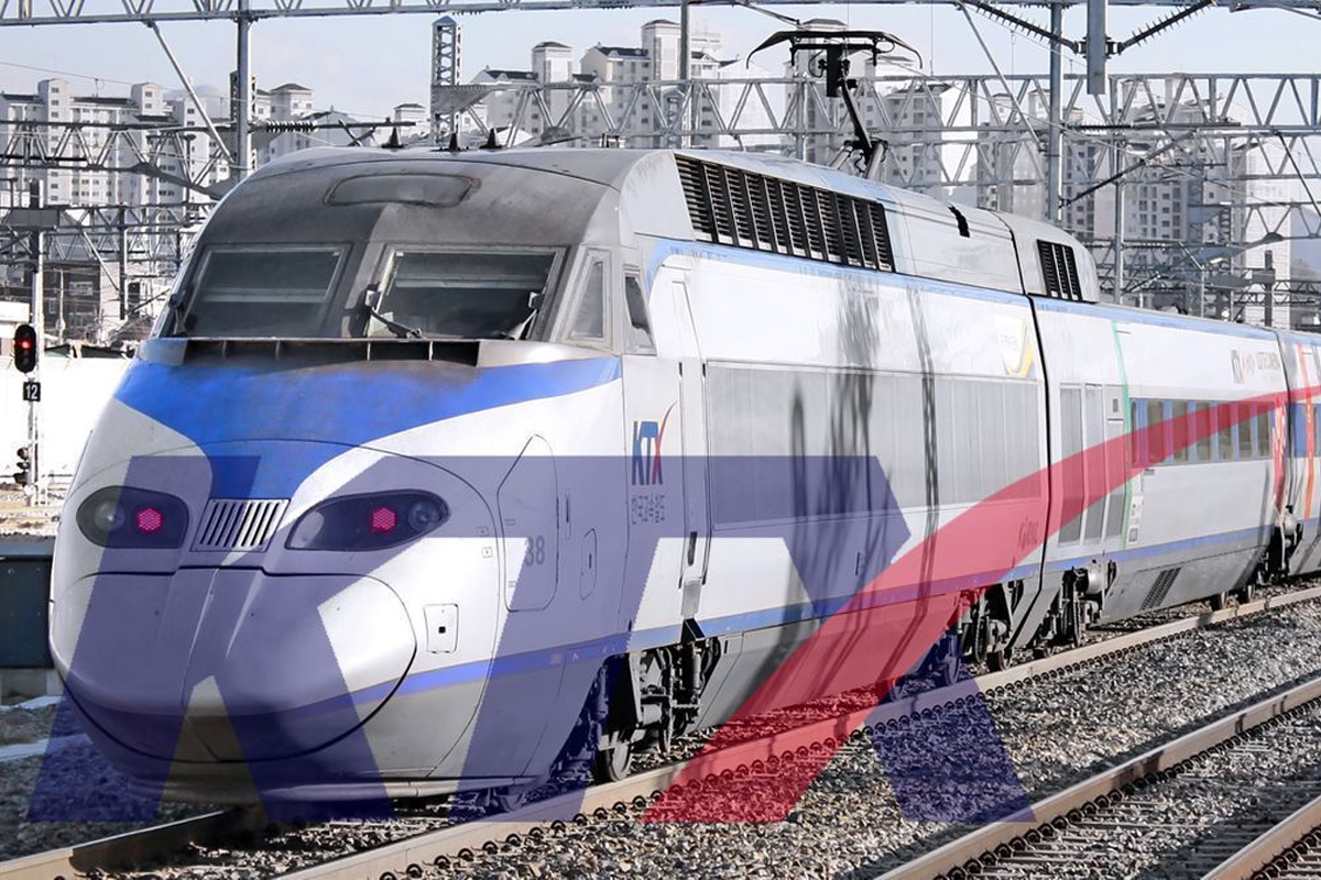 韓國高速列車，展示便利的交通發展。