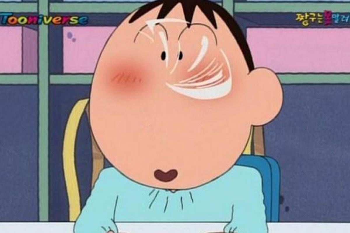 Hình ảnh nhân vật hoạt hình với biểu hiện ho rõ ràng, tạo cảm giác vui nhộn nhưng đồng thời truyền tải thông điệp về triệu chứng ho được thảo luận trong nội dung liên quan đến sức khỏe ở Hàn Quốc.