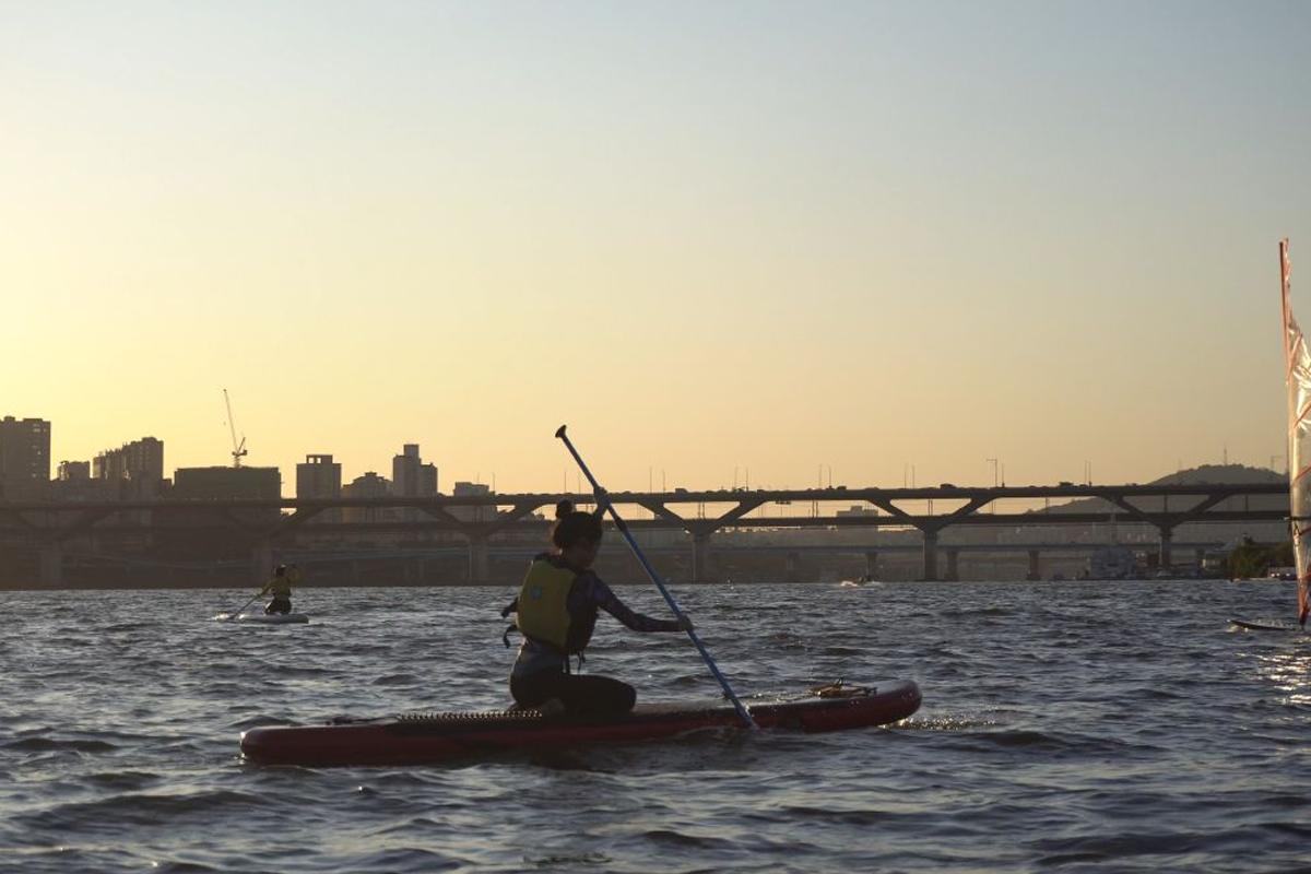 漢江獨木舟體驗