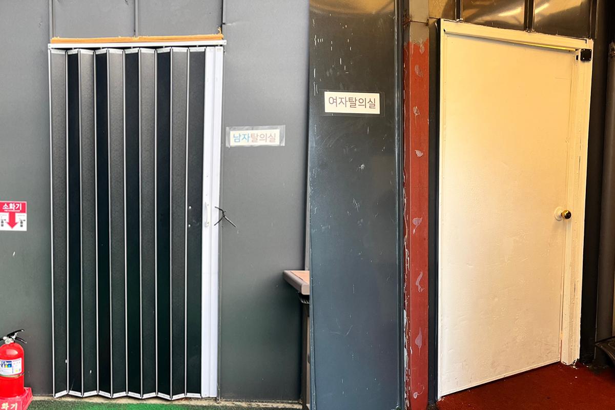 澄んだ漢江の水辺で行われるカヤック体験の一瞬。