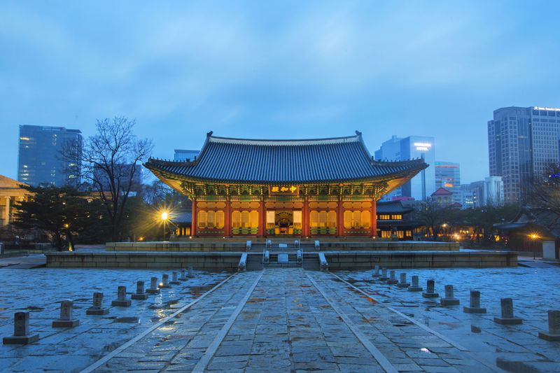 Điện Junghwajeon cung điện deoksugung 