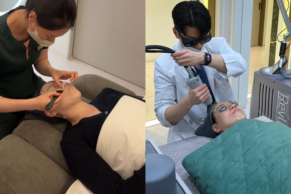 LE SHINE CLINIC treatment experience Gangnam aesthetic clinic Gangnam dermatology