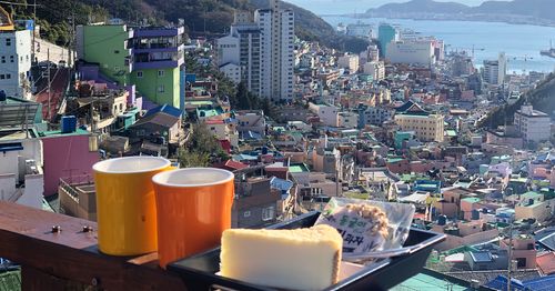 Most beautiful terrace cafe in Gamcheon Cultural Village「Cafe Wooin」!