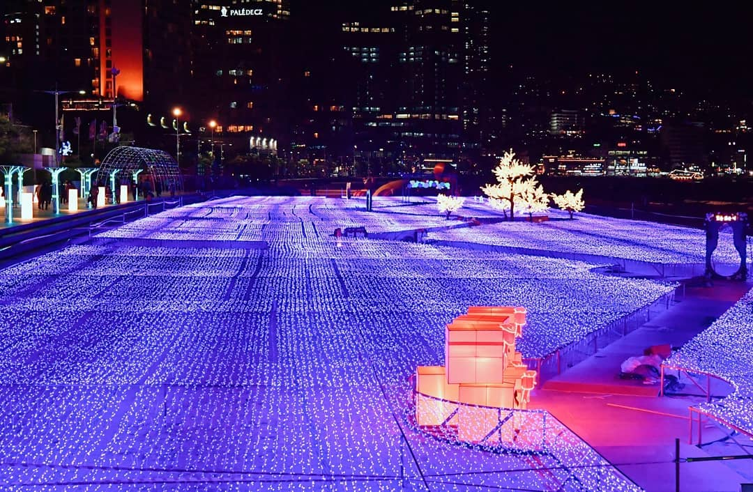 Busan christmas celebrations. christmas festival. light festival. christmas tree. nampodong. haeundae. the bay 101. gijang.