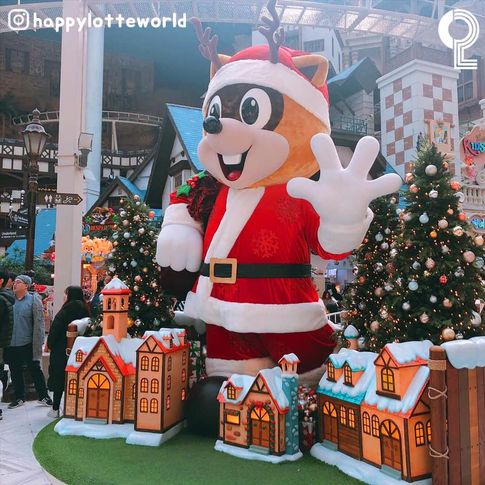 คริสมาสต์ได้เริ่มต้นขึ้นแล้ว! Lotte World ที่จัมชิลกลายมาเป็นเมืองแห่งเทพนิยาย ด้วยบรรยากาศคริสมาสต์สุดโรแมนติก