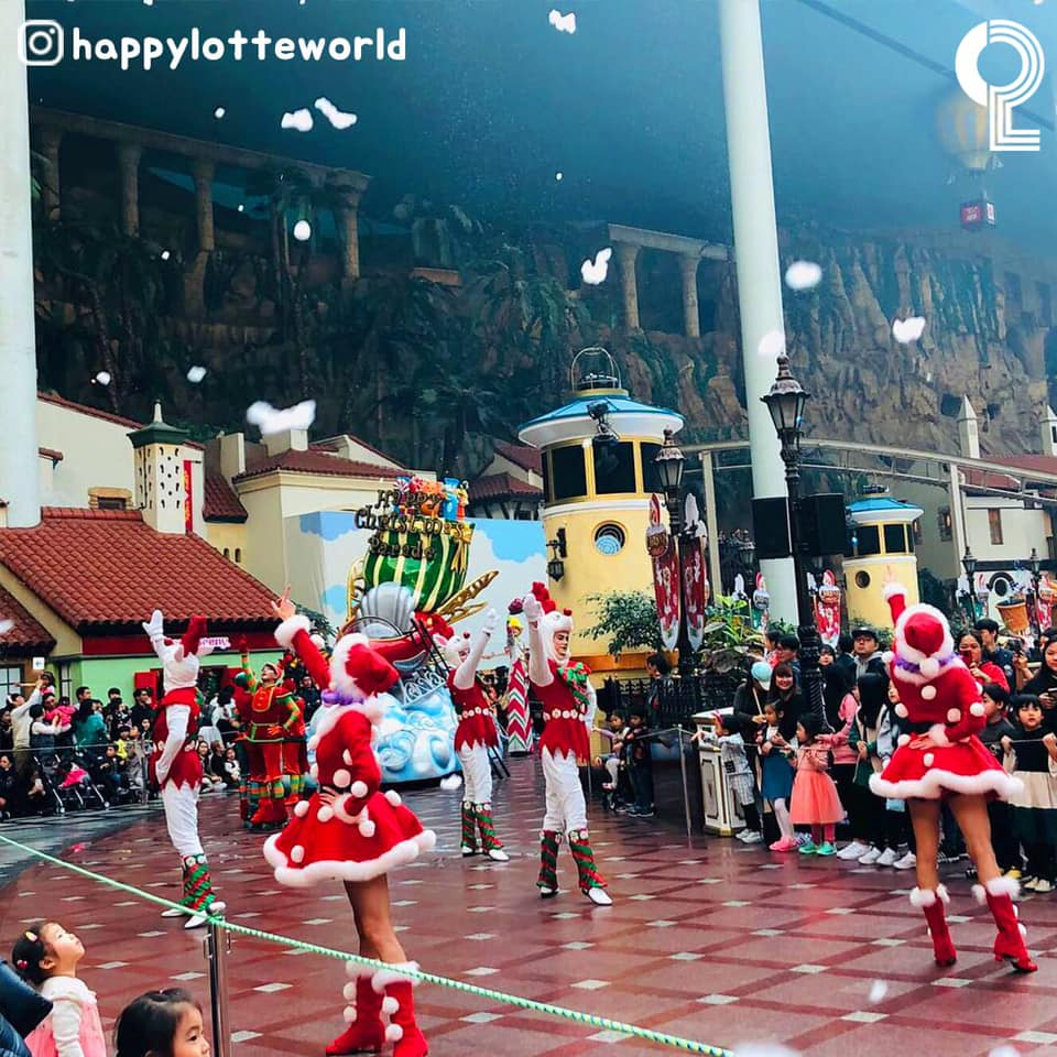คริสมาสต์ได้เริ่มต้นขึ้นแล้ว! Lotte World ที่จัมชิลกลายมาเป็นเมืองแห่งเทพนิยาย ด้วยบรรยากาศคริสมาสต์สุดโรแมนติก
