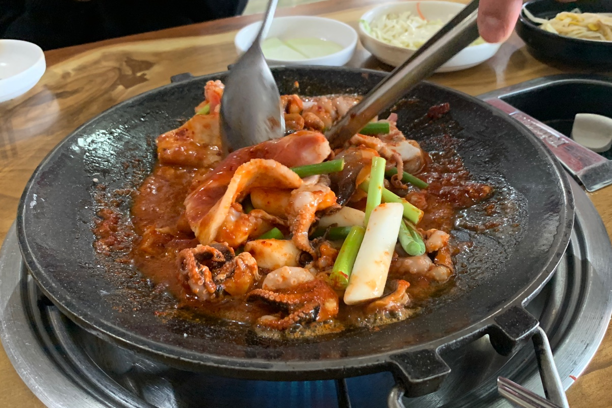 首爾弘大美食推介 弘's小章魚