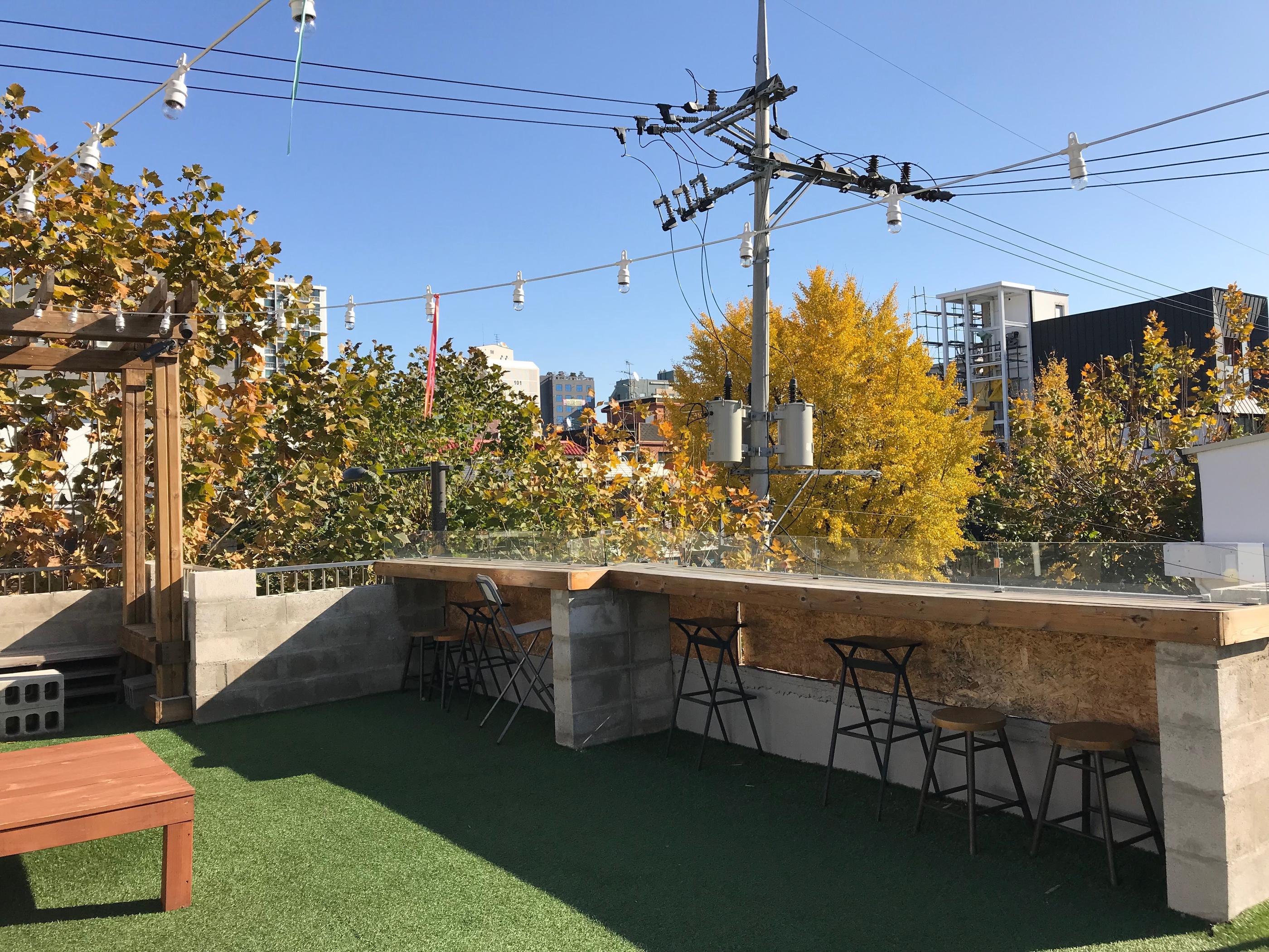 Cafe Skön, an ultra famous cafe in Hongdae that is well-known for its cute drinks and desserts