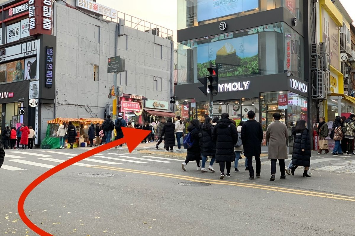 đường phố hongdae