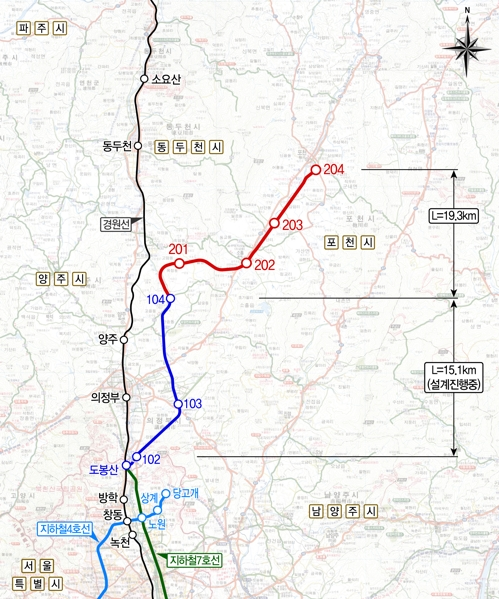 韓國地鐵開新路線！首爾7號線將直達抱川，預計2025年完工，韓劇踩點行程唔再麻煩