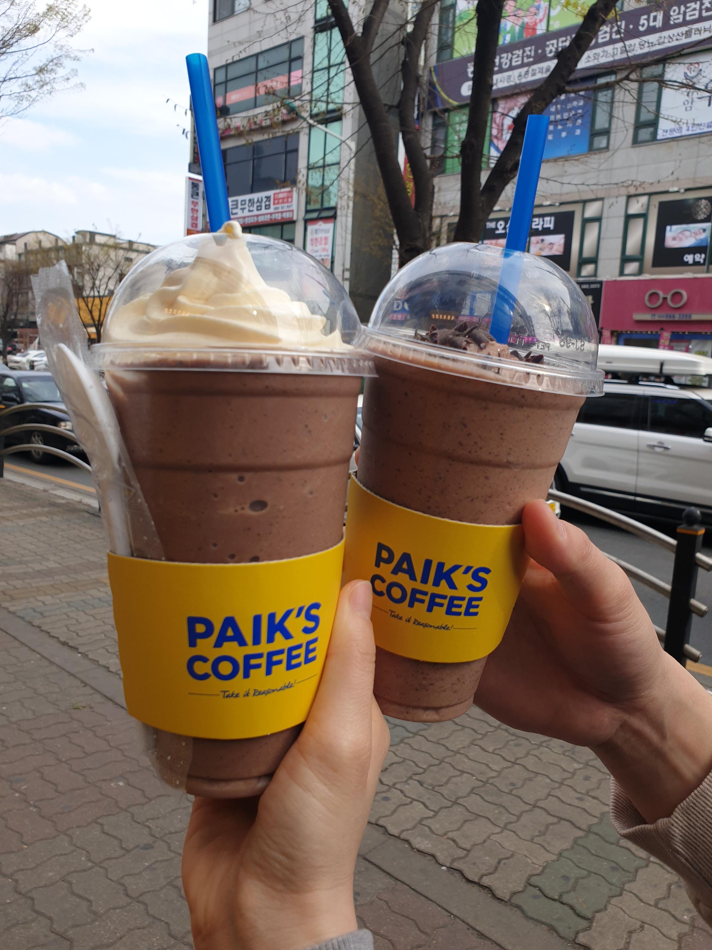 韓国の人気カフェPAIK'S COFFEEの卵サンドイッチ