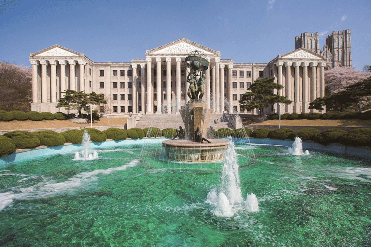 韓国、韓国旅行、韓国観光、韓国語、韓国留学、韓国長期留学、語学留学、語学研修、語学堂、慶煕大学、キョンヒ、回基、フェギ。韓国で最も美しいキャンパスとして知られる慶煕大学の風景。