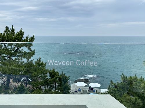 WAVEON COFFEE: Quán cafe view đại dương HOÀNH TRÁNG ở Busan