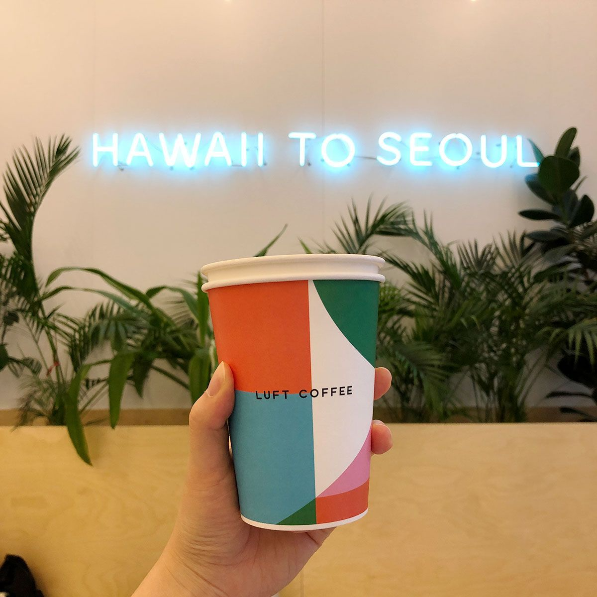 韓国カフェ、小さなハワイ、ソウルカフェ、明洞カフェ、ミョンドンカフェ、広いカフェ、ベーカリーカフェ、韓国ベーカリーカフェ、韓国パン屋、オシャレなパン屋、ルフトコーヒー