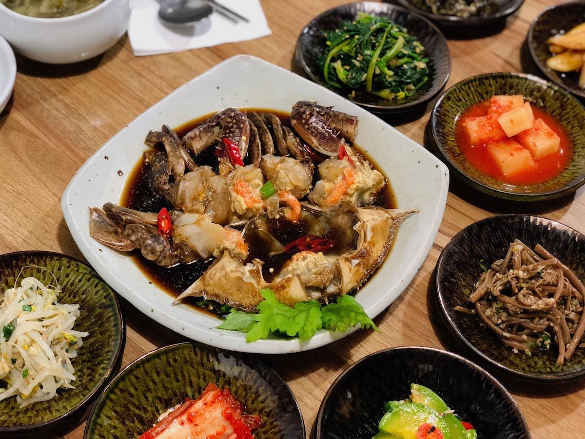 korea, seoul, insadong, samcheongdong, korean food, soy marinated crab, soy sauce crab, side dishes, coupon, discount, foodie, travel, tour, housemade, no msg, savoury