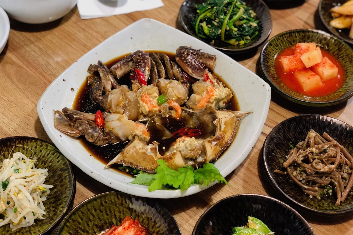 三清洞 醬油蟹 韓國