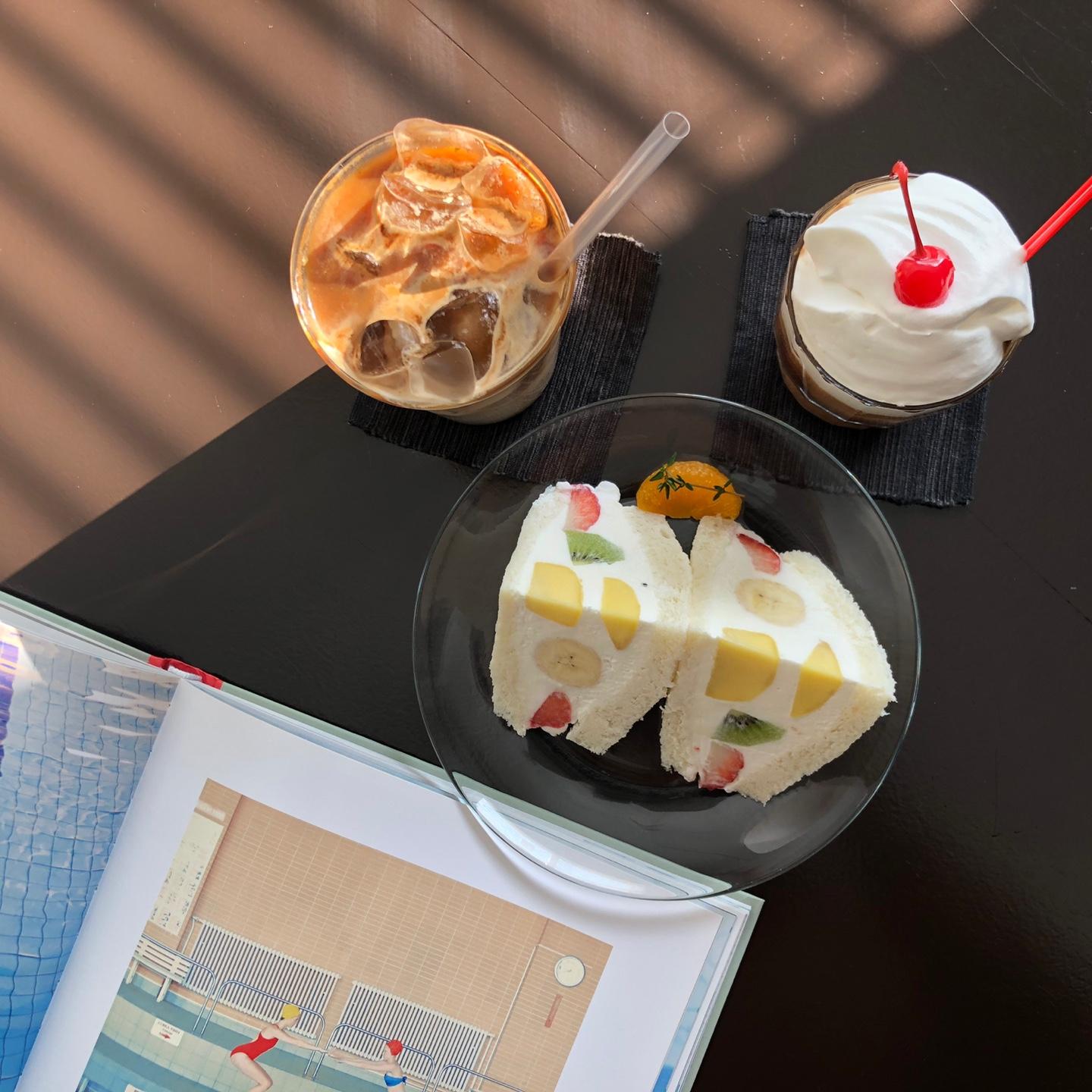 Charming cafe in Myeongdong & Chungmuro with an unforgettable atmosphere, bunkasha, cafe, korean cafe, fruit sandwich, chungmuro, myeongdong, euljiro