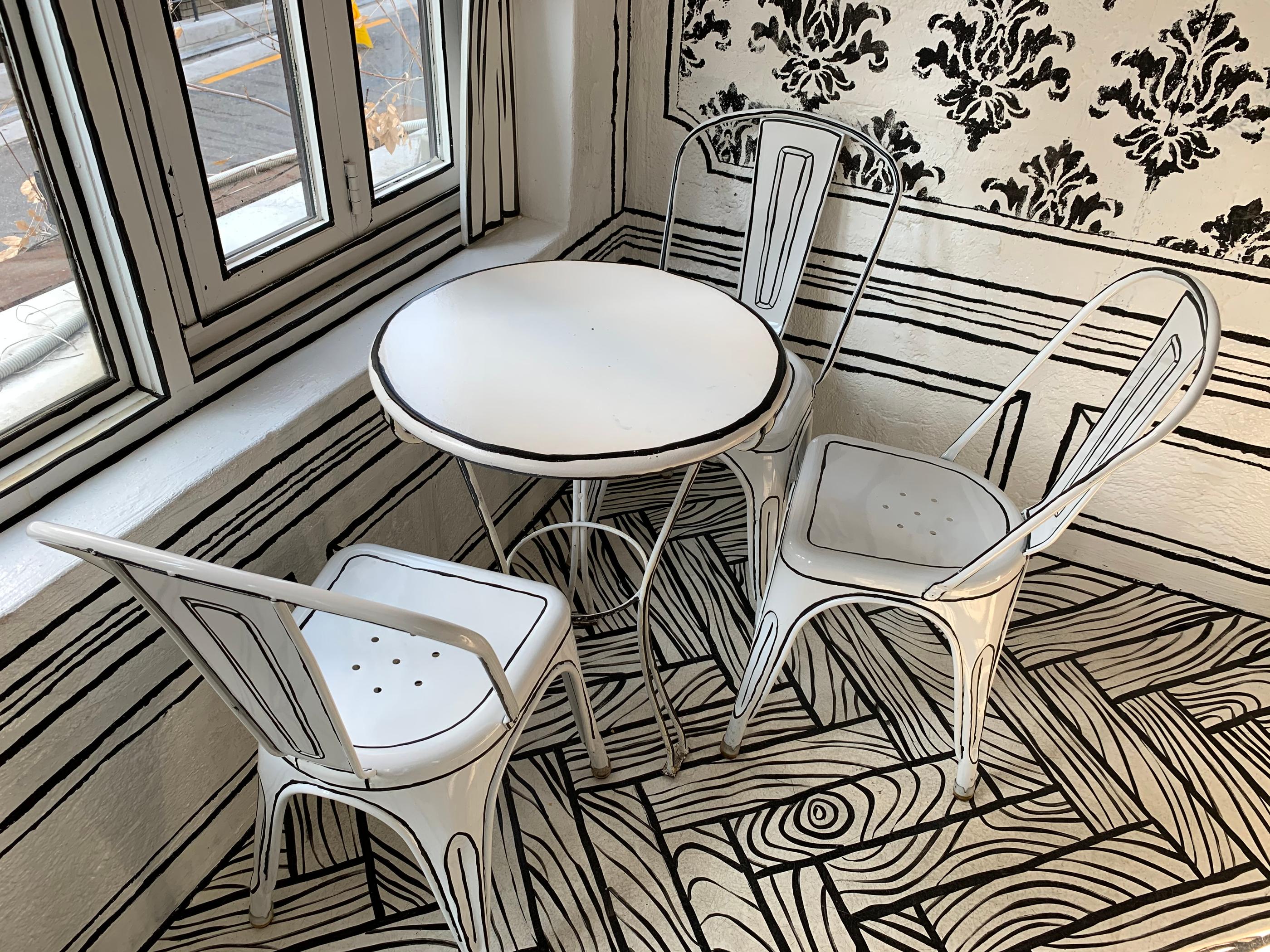 延南洞 | Cafe 延南洞223-14 首爾 弘大韓國 安靜 棒 特色 酷 咖啡廳 有趣 綠茶拿鐵 抹茶拿鐵 蛋糕 甜點 伯爵茶 巧克力 餅乾 柳橙咖啡 拍照區 新潮咖啡廳 韓國咖啡廳 韓國美食