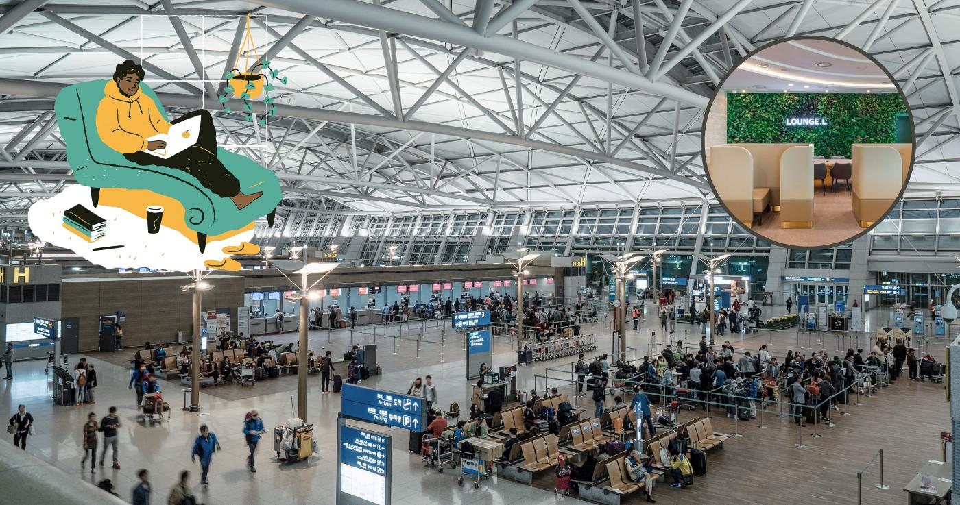 บัตรกำนัลสำหรับเข้าทุกเลานจ์ (Lounge) ในทุกสนามบินเกาหลี