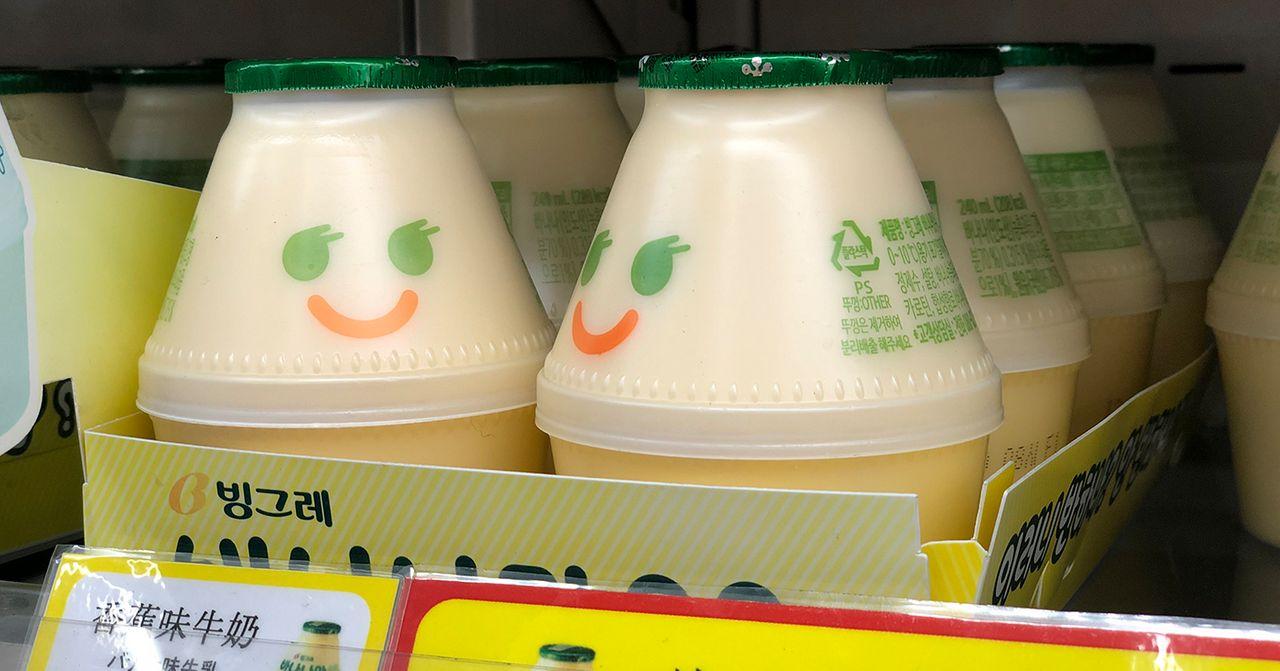 韓國牛奶新包裝