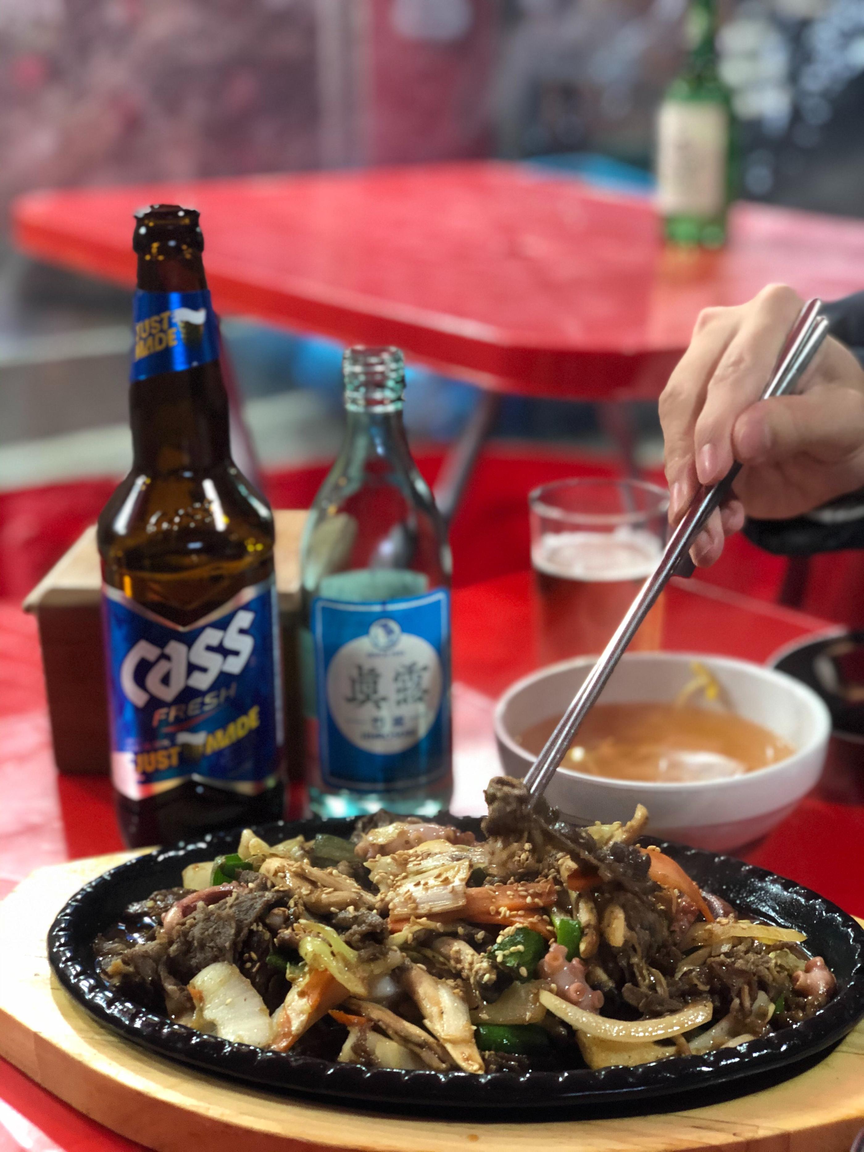 korea, travel korea, korean street food, food streets, hanwoo, korean beef, korean hairtail, korean pajeon, pancake, myeongdong, dongdaemun, namdaemun