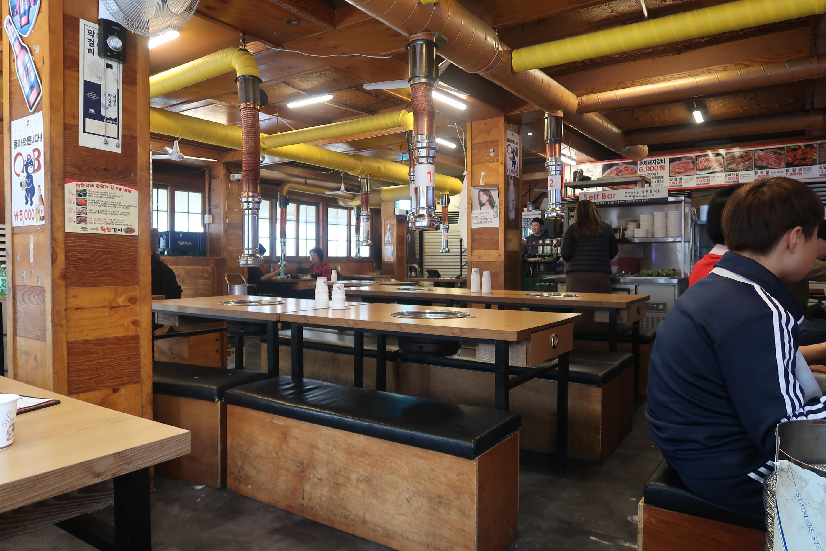 Hongdae Gochangbok Kind Ribs | Open 24 hours, Korean barbecue with low price!