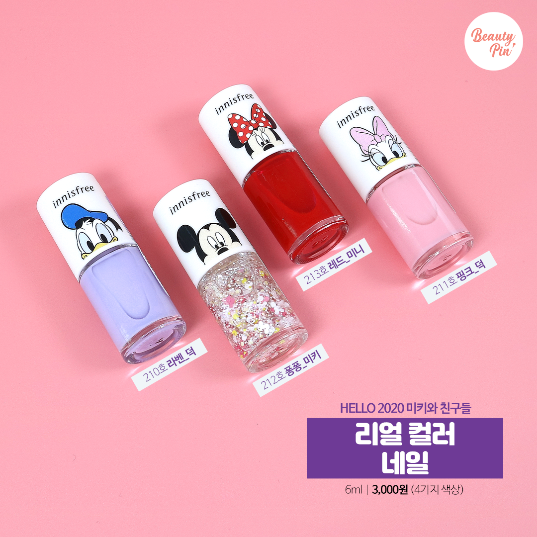 2025去韓國必買，innisfree推出特別版迪士尼聯名！米奇米妮系列商品、超Q禮盒裝千祈唔好錯過