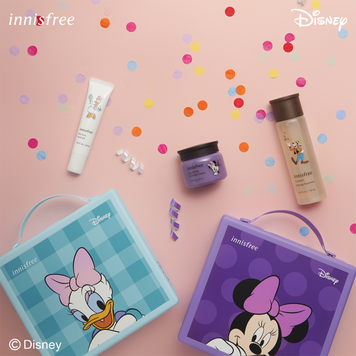 2025去韓國必買，innisfree推出特別版迪士尼聯名！米奇米妮系列商品、超Q禮盒裝千祈唔好錯過
