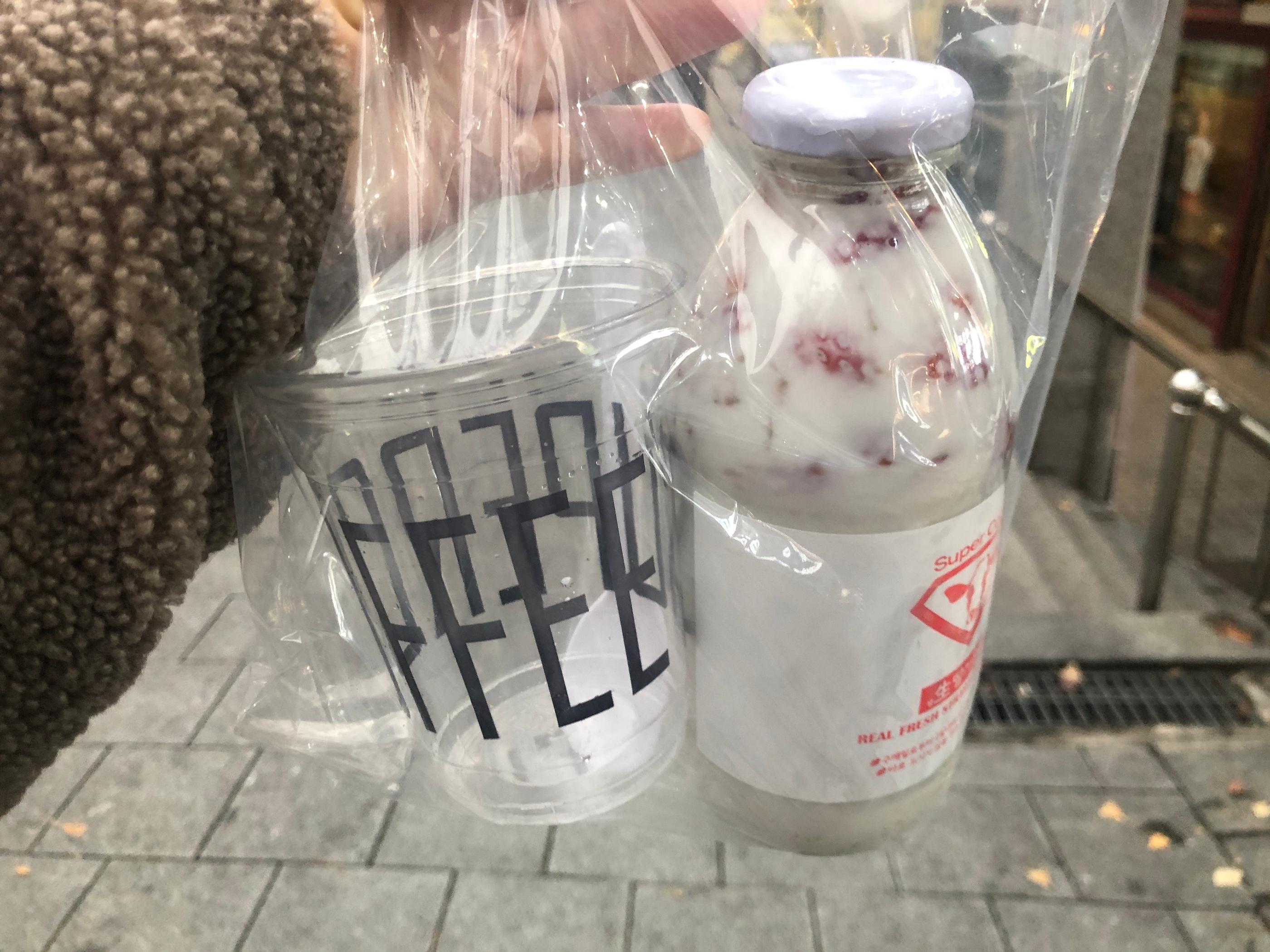 Strawberry Milk at Super Coffee | Hongdae Want to try one of the best strawberry milk in Korea? Come to Super Coffee!